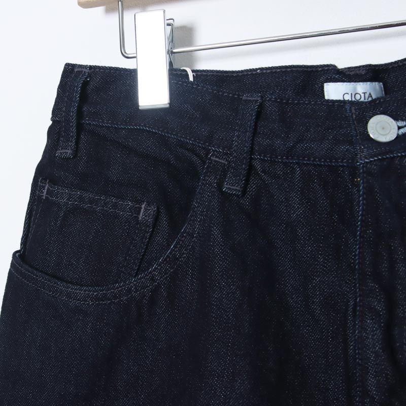CIOTA(������) Wide Baggy 5 Pocket Pants - Dark Navy