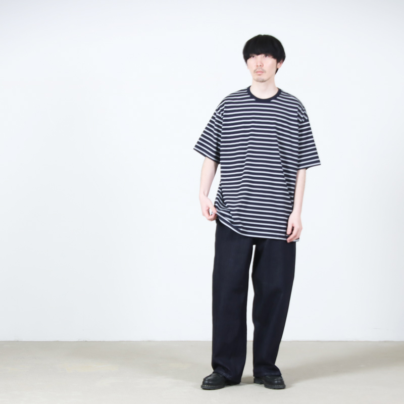 CIOTA(������) Wide Baggy 5 Pocket Pants - Dark Navy