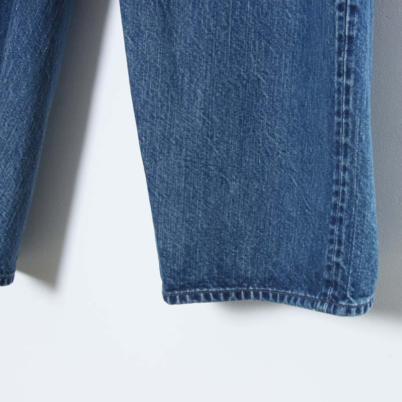 CIOTA(������) Wide Baggy 5 Pocket Pants - Medium Blue