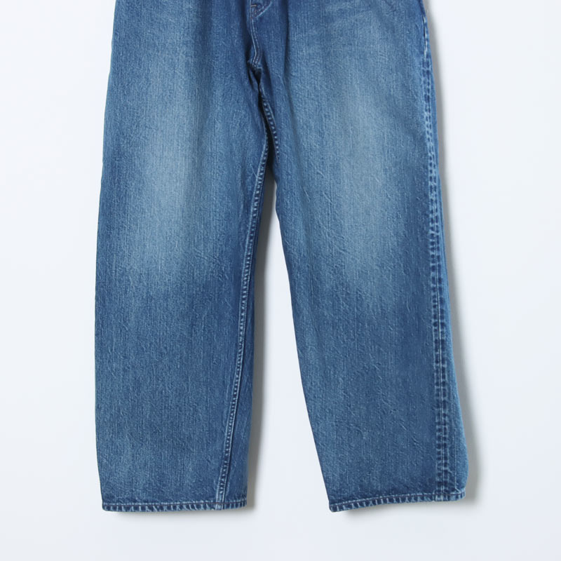 CIOTA(������) Wide Baggy 5 Pocket Pants - Medium Blue