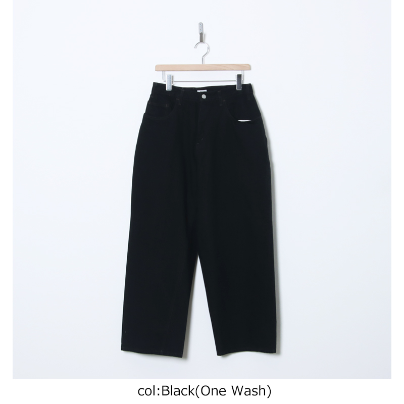 CIOTA(������) Wide Baggy 5 Pocket Pants - Black