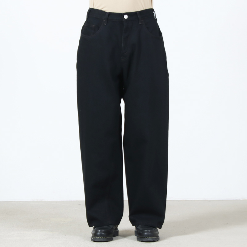 CIOTA(������) Wide Baggy 5 Pocket Pants - Black