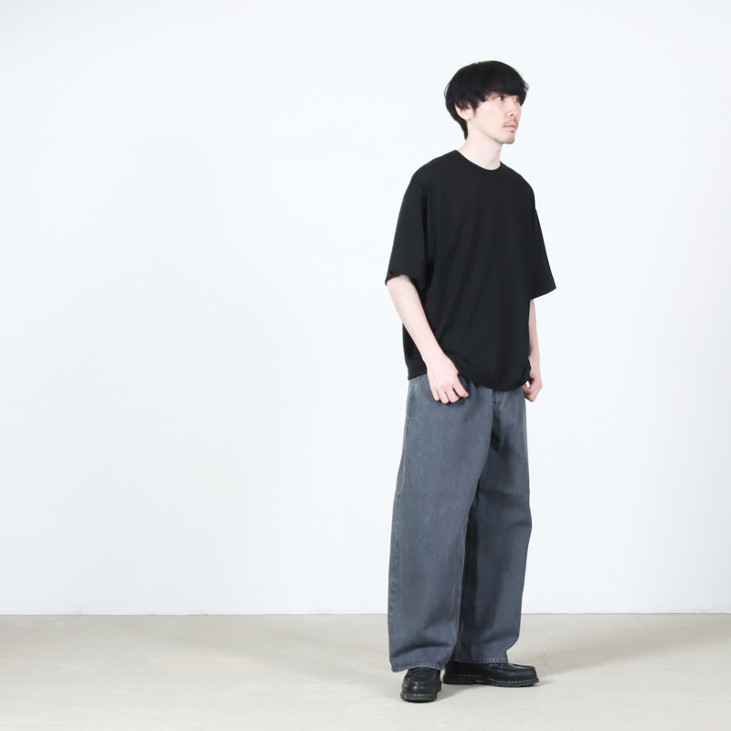 CIOTA(������) Wide Baggy 5 Pocket Pants - Medium Gray