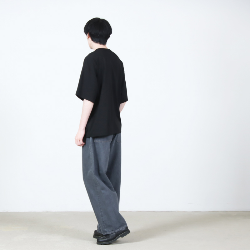 CIOTA(������) Wide Baggy 5 Pocket Pants - Medium Gray