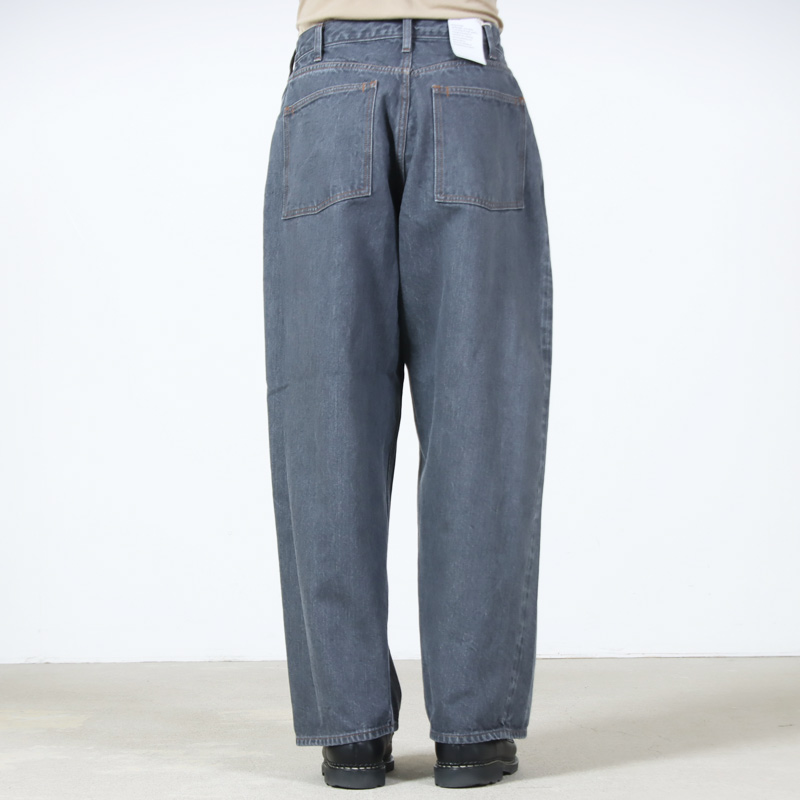 CIOTA(������) Wide Baggy 5 Pocket Pants - Medium Gray