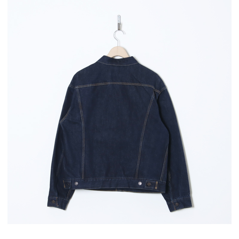 CIOTA(������) 4 Pockets Denim Jacket Dark Navy ��One Wash��