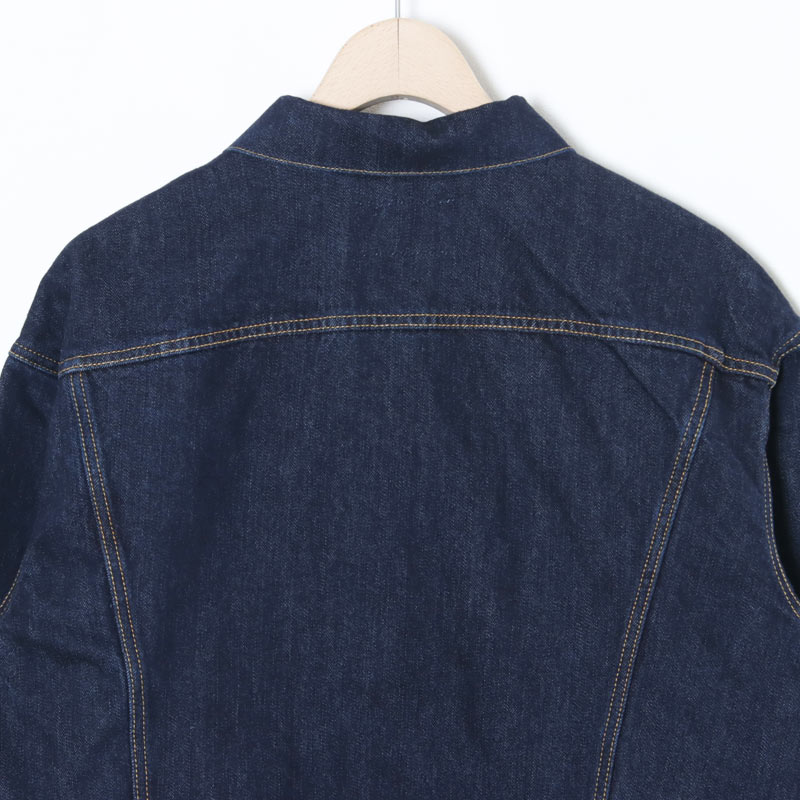 CIOTA(������) 4 Pockets Denim Jacket Dark Navy ��One Wash��