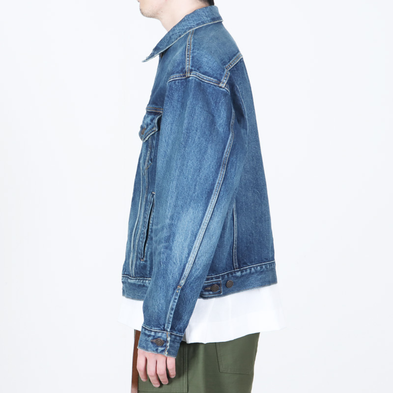 CIOTA(������) 4 Pockets Denim Jacket Medium Blue