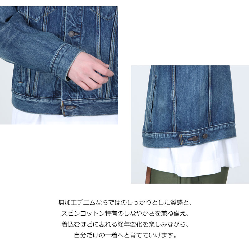 CIOTA(������) 4 Pockets Denim Jacket Medium Blue
