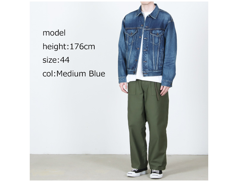 CIOTA(������) 4 Pockets Denim Jacket Medium Blue