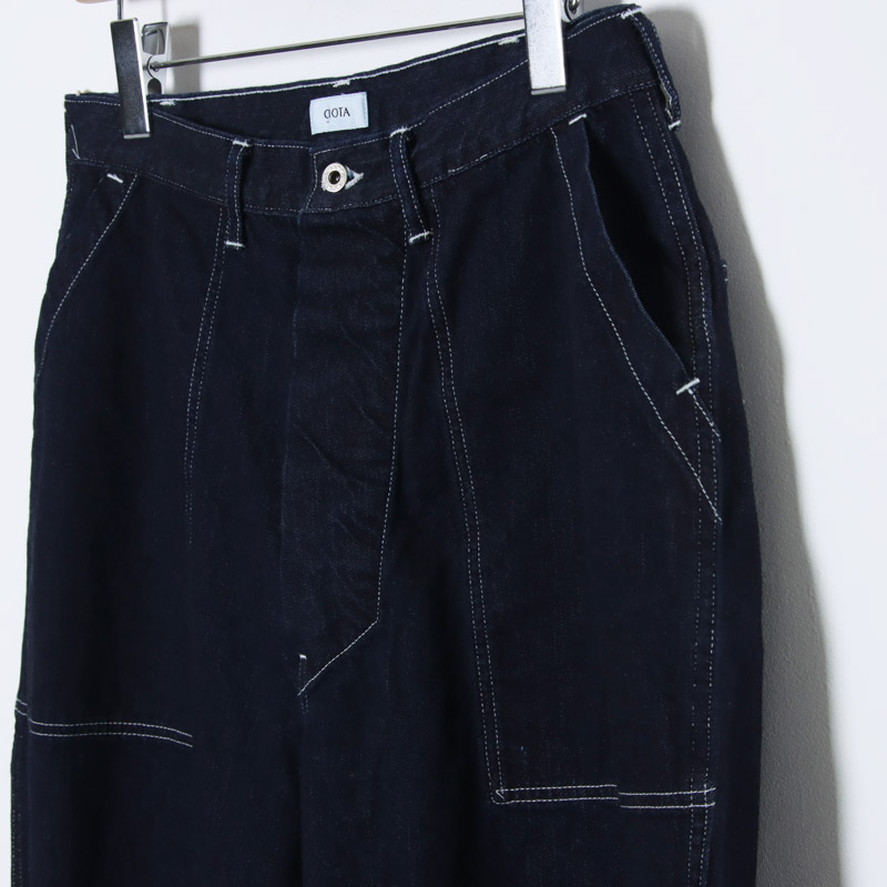 CIOTA(������) Denim Baker Pants Dark Navy ��One Wash��