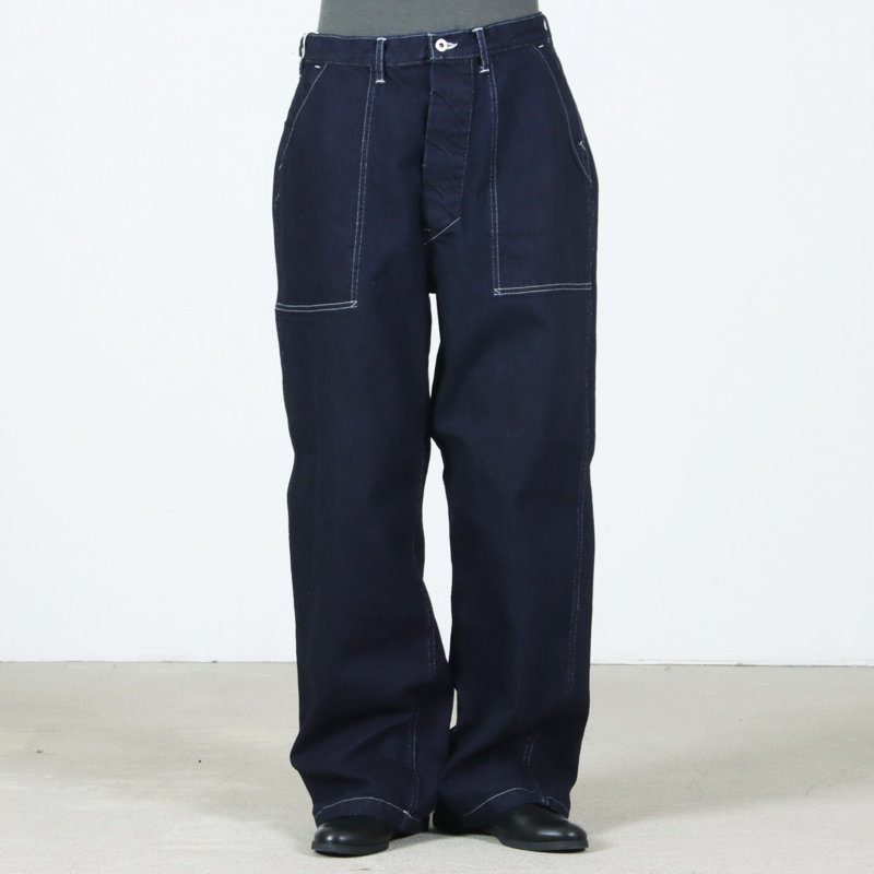 CIOTA(������) Denim Baker Pants Dark Navy ��One Wash��