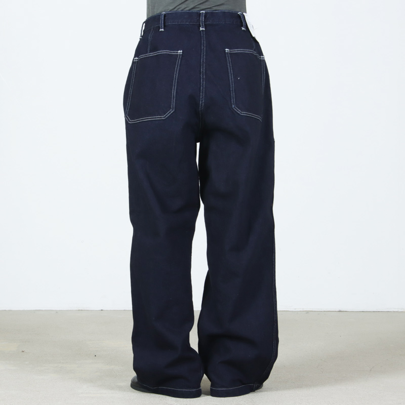 CIOTA(������) Denim Baker Pants Dark Navy ��One Wash��