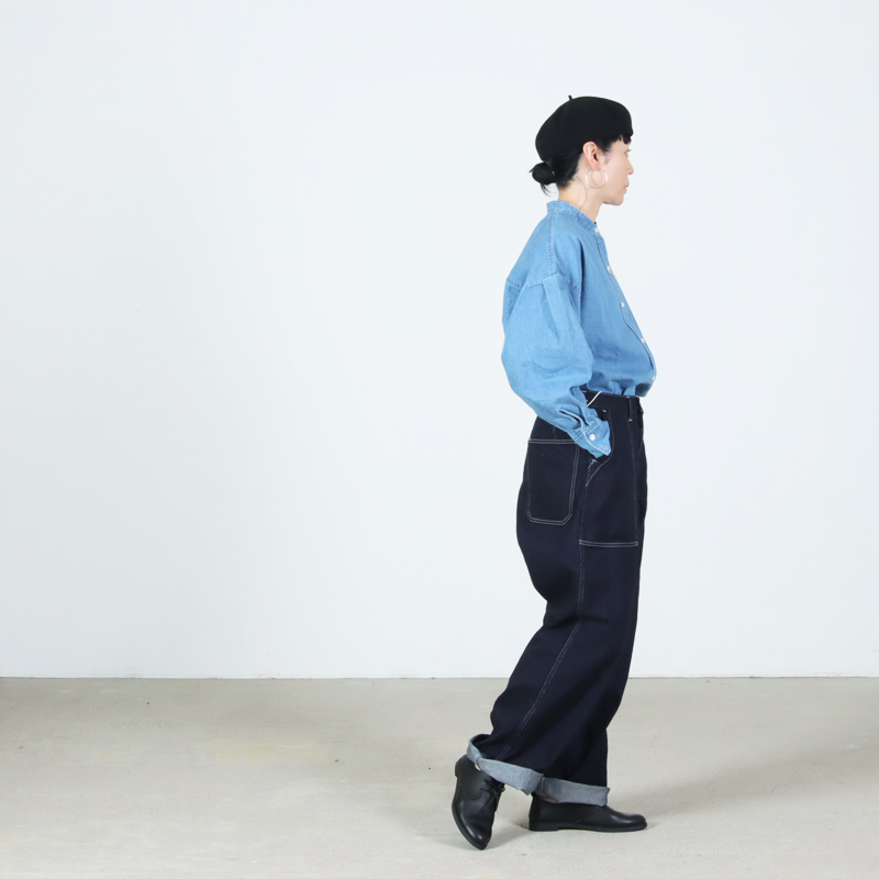 CIOTA(������) Denim Baker Pants Dark Navy ��One Wash��