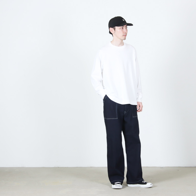 CIOTA(������) Denim Baker Pants Dark Navy ��One Wash��