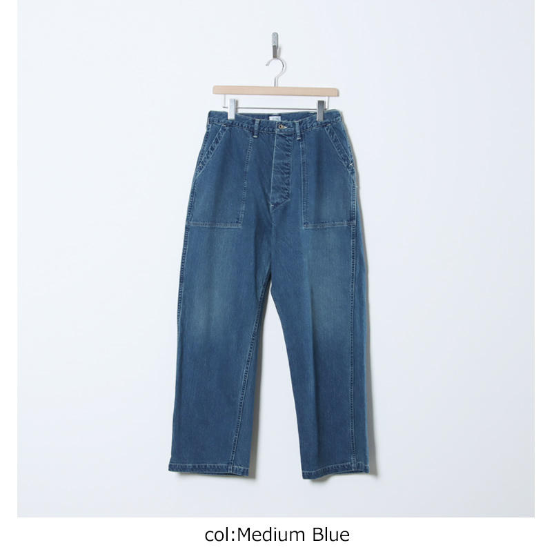 CIOTA(������) Denim Baker Pants Medium Blue