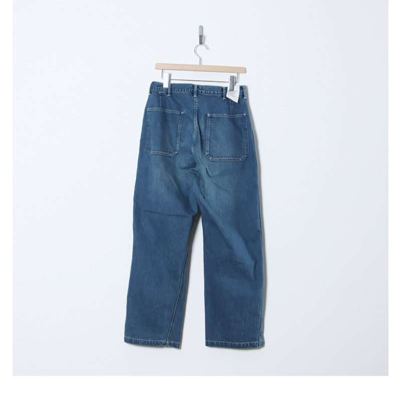 CIOTA(������) Denim Baker Pants Medium Blue