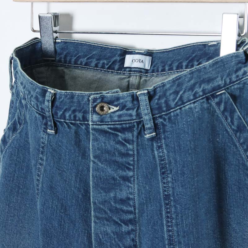 CIOTA(������) Denim Baker Pants Medium Blue