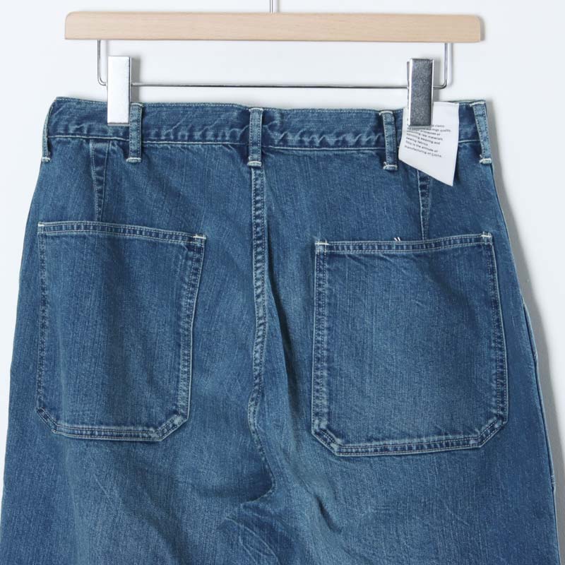 CIOTA(������) Denim Baker Pants Medium Blue
