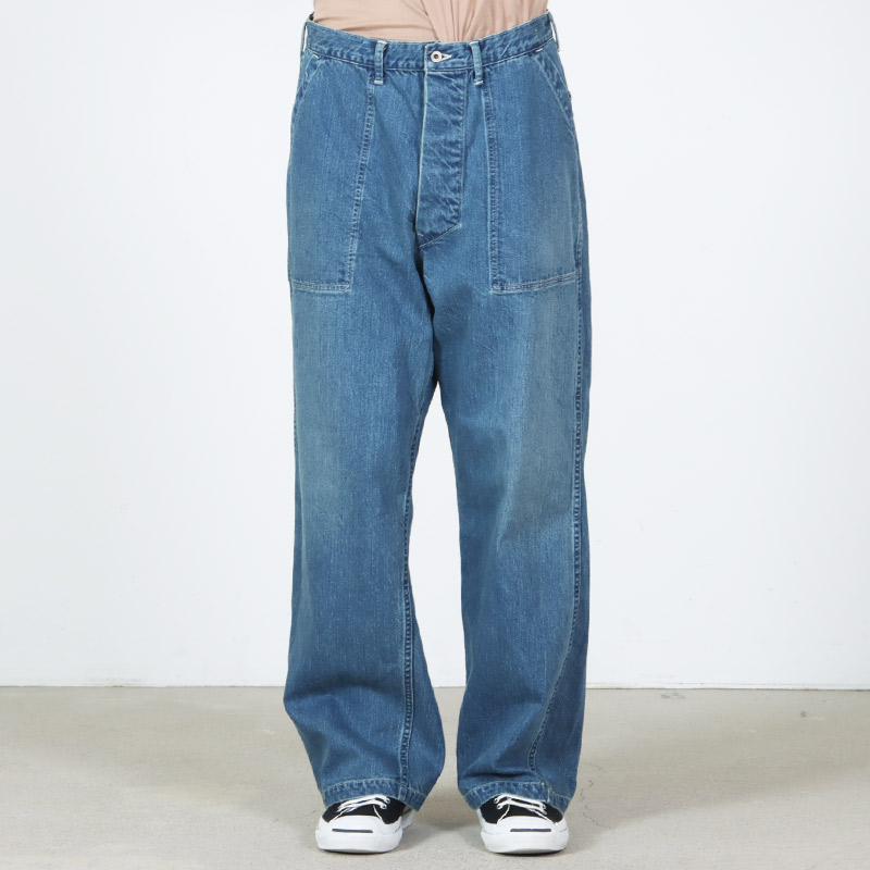CIOTA(������) Denim Baker Pants Medium Blue