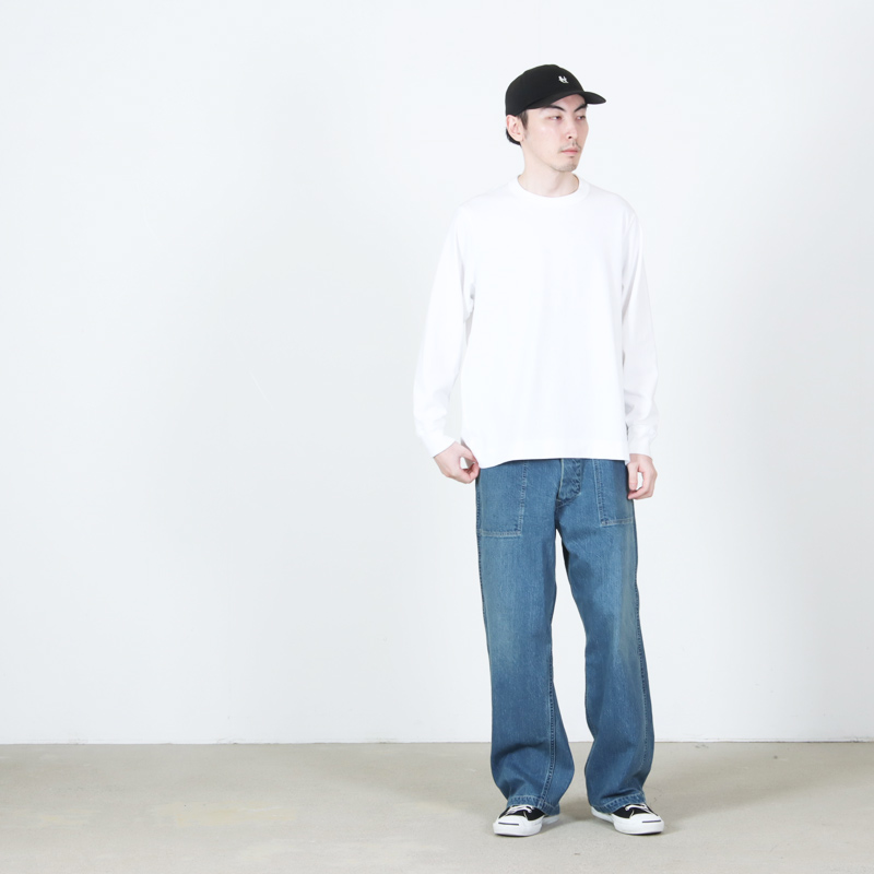 CIOTA(������) Denim Baker Pants Medium Blue