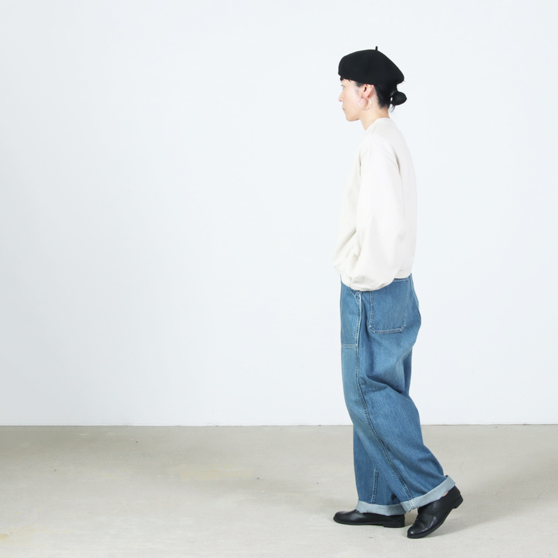 CIOTA(������) Denim Baker Pants Medium Blue