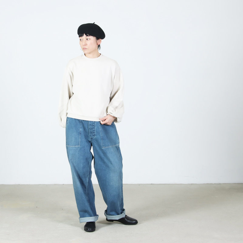 CIOTA(������) Denim Baker Pants Medium Blue