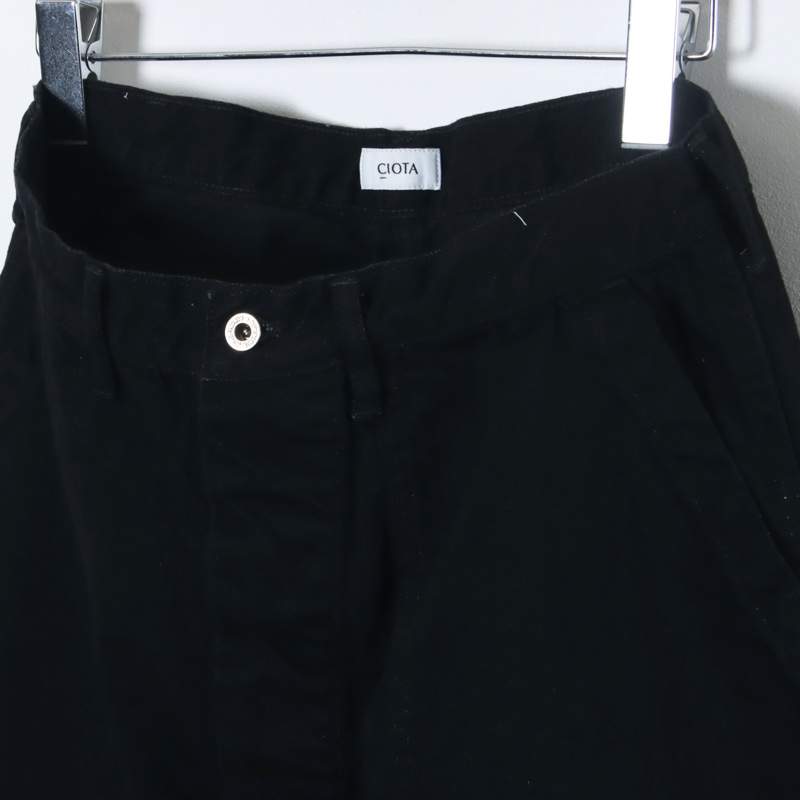 CIOTA(������) Denim Baker Pants Black��One Wash��
