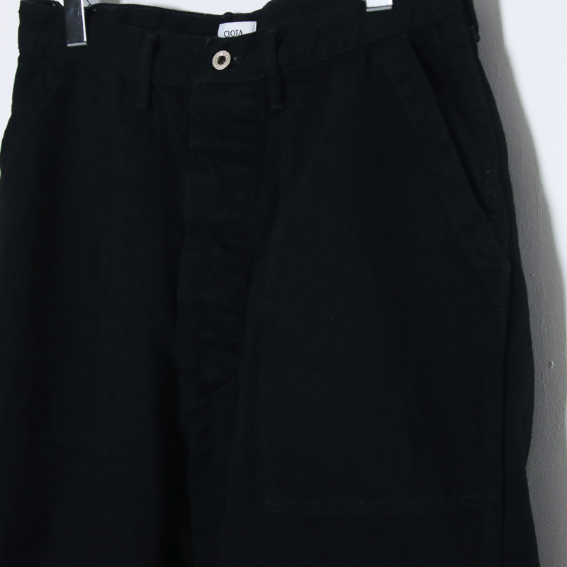CIOTA(������) Denim Baker Pants Black��One Wash��