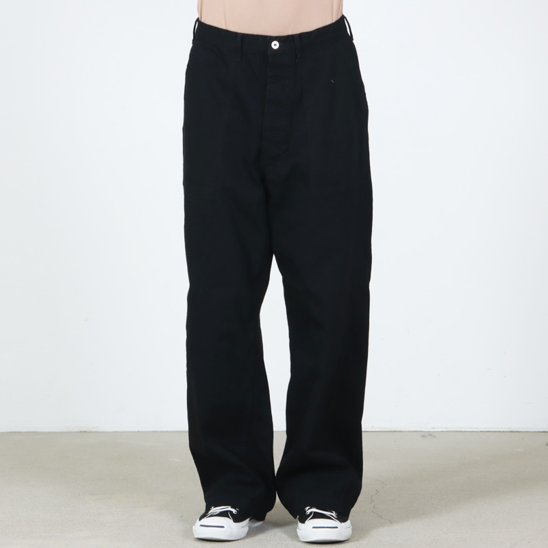 CIOTA(������) Denim Baker Pants Black��One Wash��