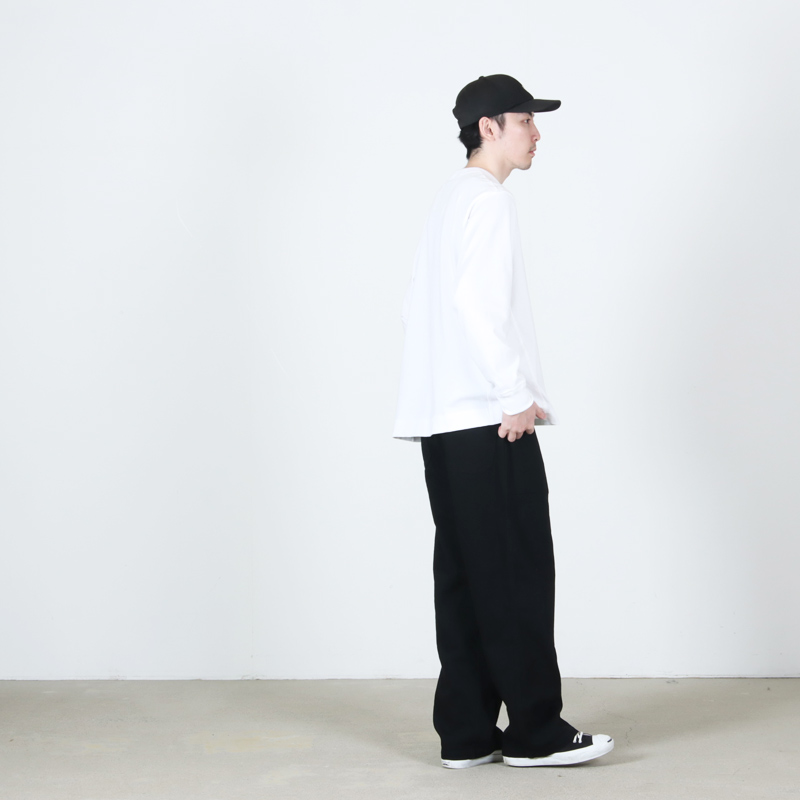 CIOTA(������) Denim Baker Pants Black��One Wash��