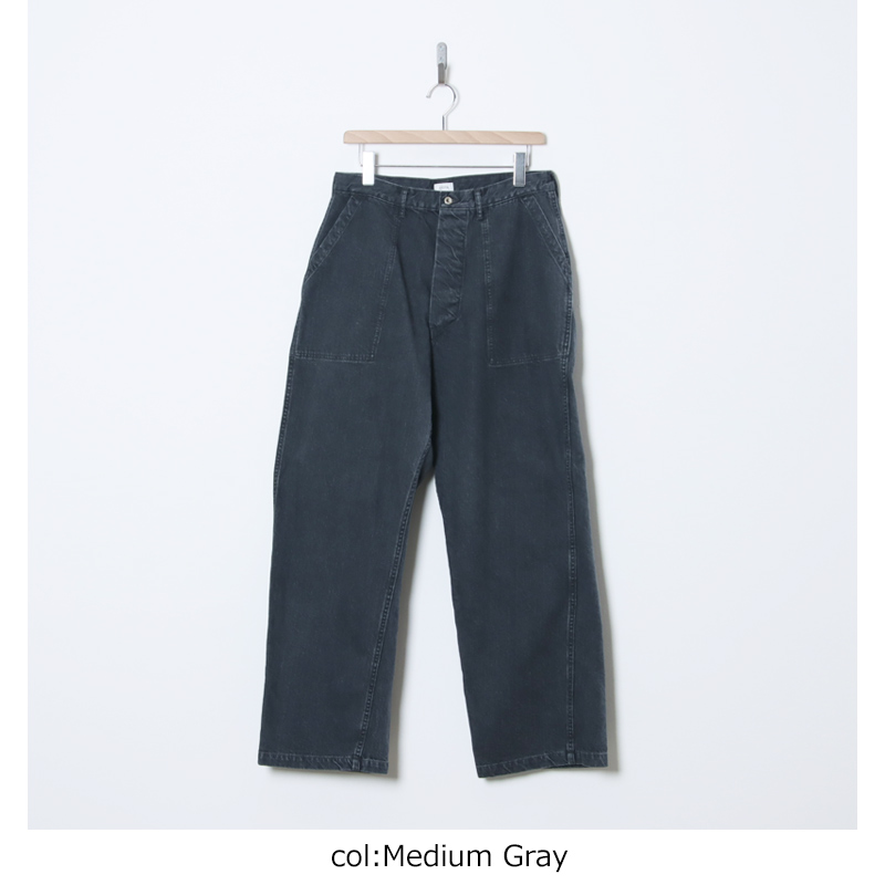 CIOTA(������) Denim Baker Pants Medium Gray