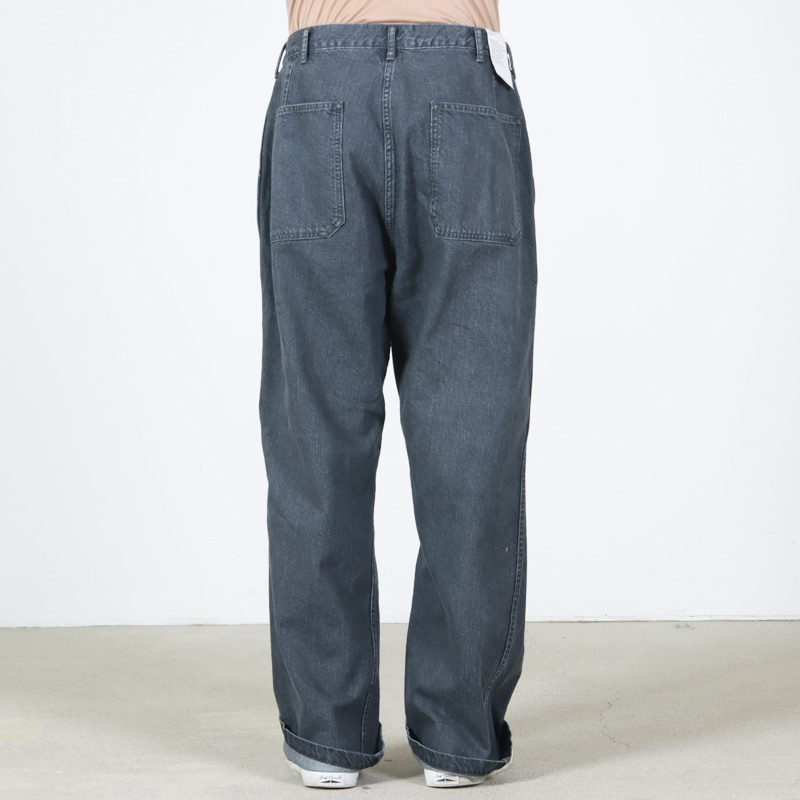 CIOTA(������) Denim Baker Pants Medium Gray