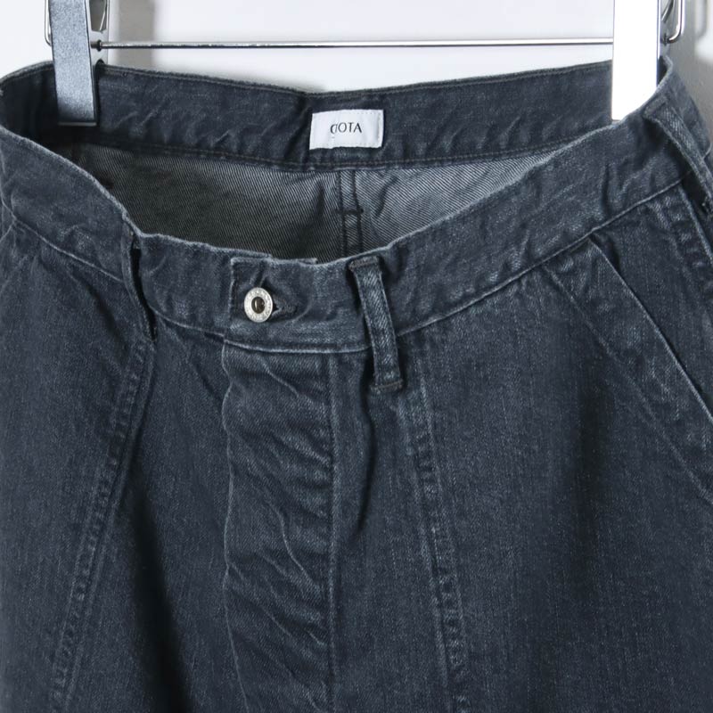 CIOTA(������) Denim Baker Pants Medium Gray