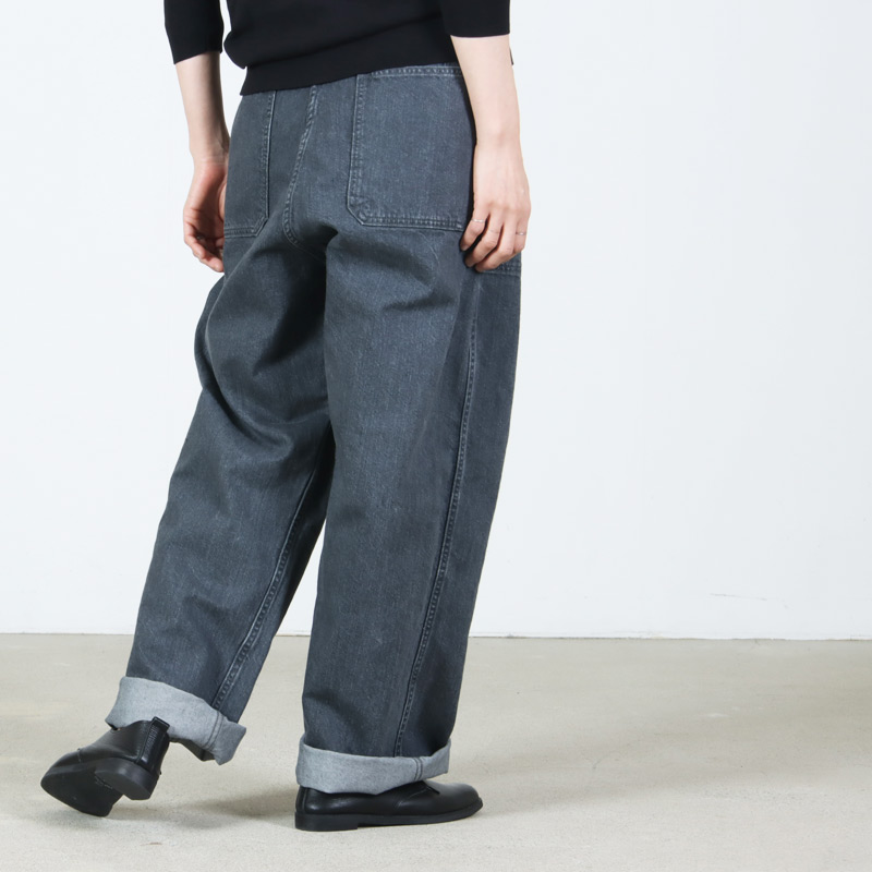CIOTA(������) Denim Baker Pants Medium Gray