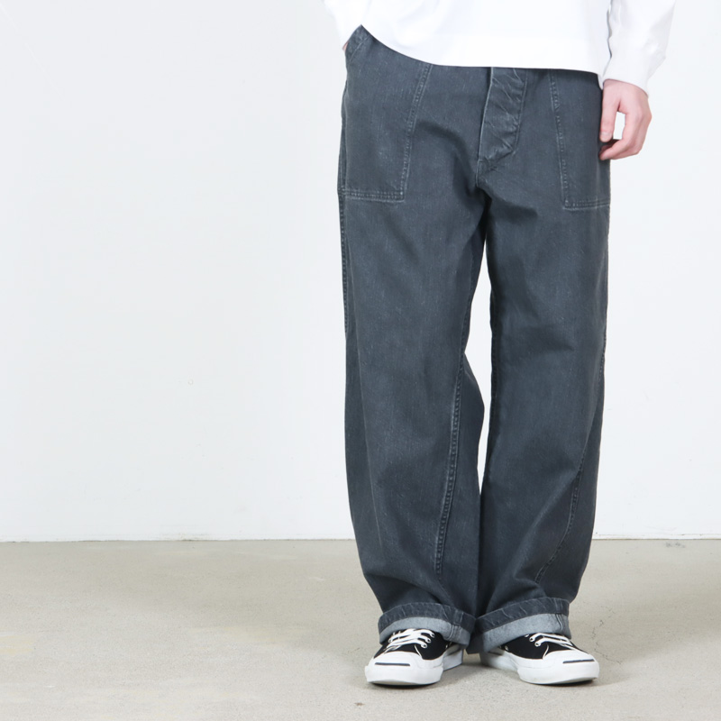 CIOTA(������) Denim Baker Pants Medium Gray