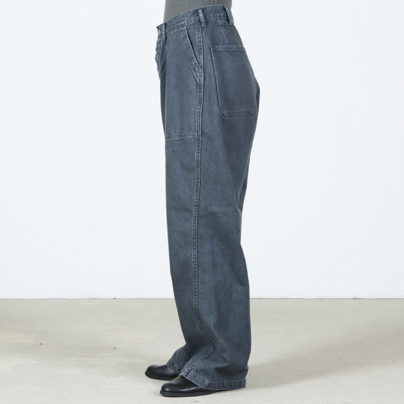 CIOTA(������) Denim Baker Pants Medium Gray