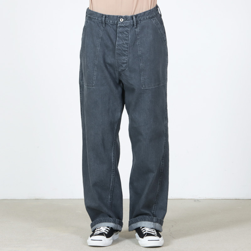 CIOTA(������) Denim Baker Pants Medium Gray