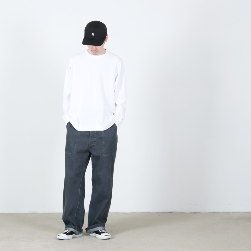 CIOTA(������) Denim Baker Pants Medium Gray