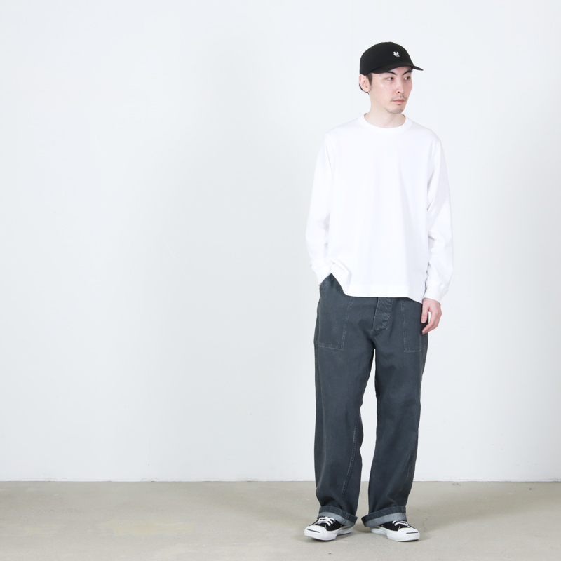 CIOTA(������) Denim Baker Pants Medium Gray