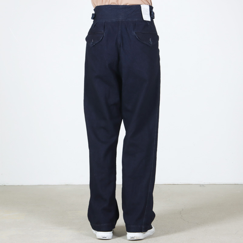 CIOTA(������) Denim Gurkha Pants Dark Navy ��One Wash��