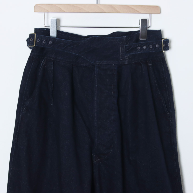 CIOTA(������) Denim Gurkha Pants Dark Navy ��One Wash��