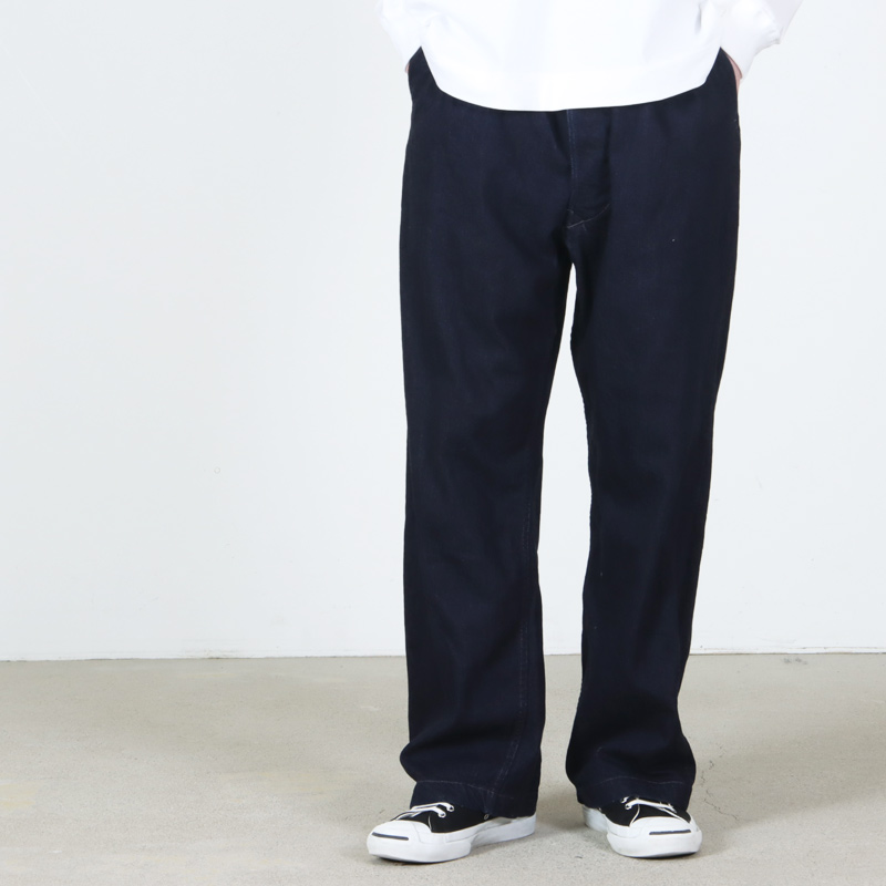 CIOTA(������) Denim Gurkha Pants Dark Navy ��One Wash��