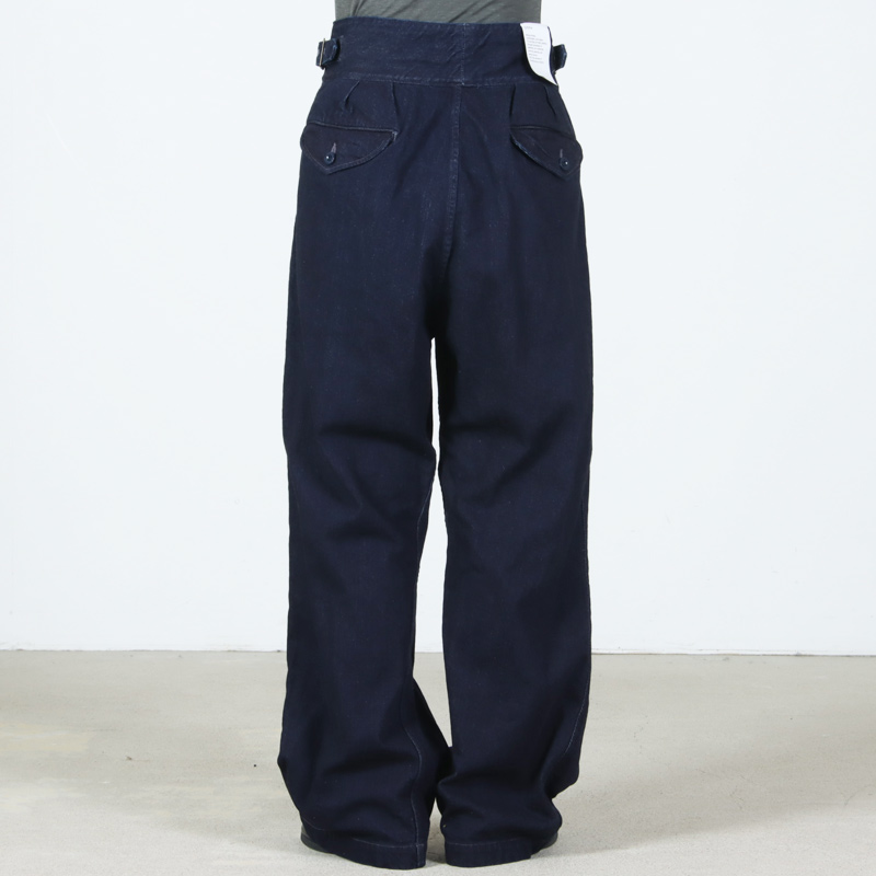 CIOTA(������) Denim Gurkha Pants Dark Navy ��One Wash��
