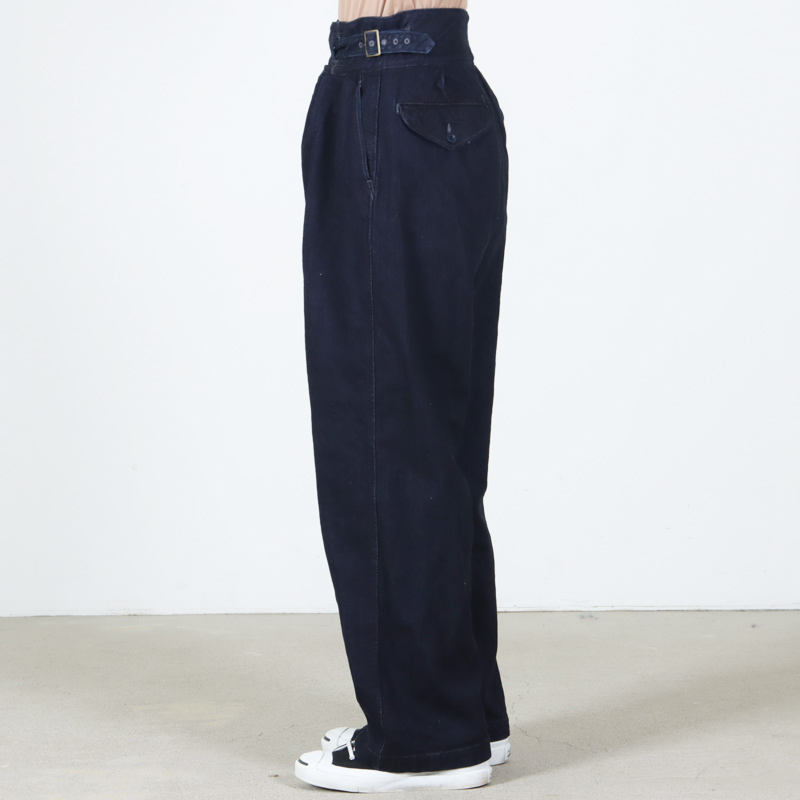CIOTA(������) Denim Gurkha Pants Dark Navy ��One Wash��