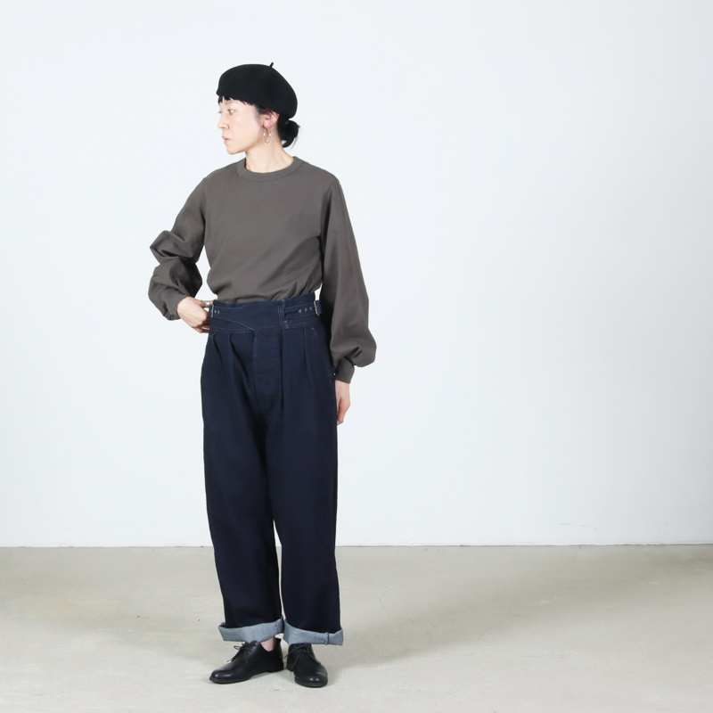 CIOTA(������) Denim Gurkha Pants Dark Navy ��One Wash��