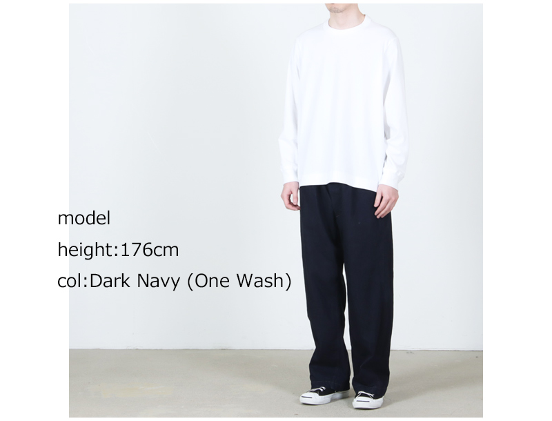 CIOTA(������) Denim Gurkha Pants Dark Navy ��One Wash��