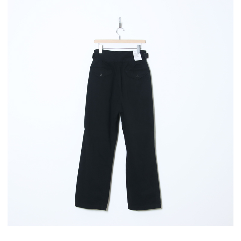 CIOTA(������) Denim Gurkha Pants Black��One Wash��