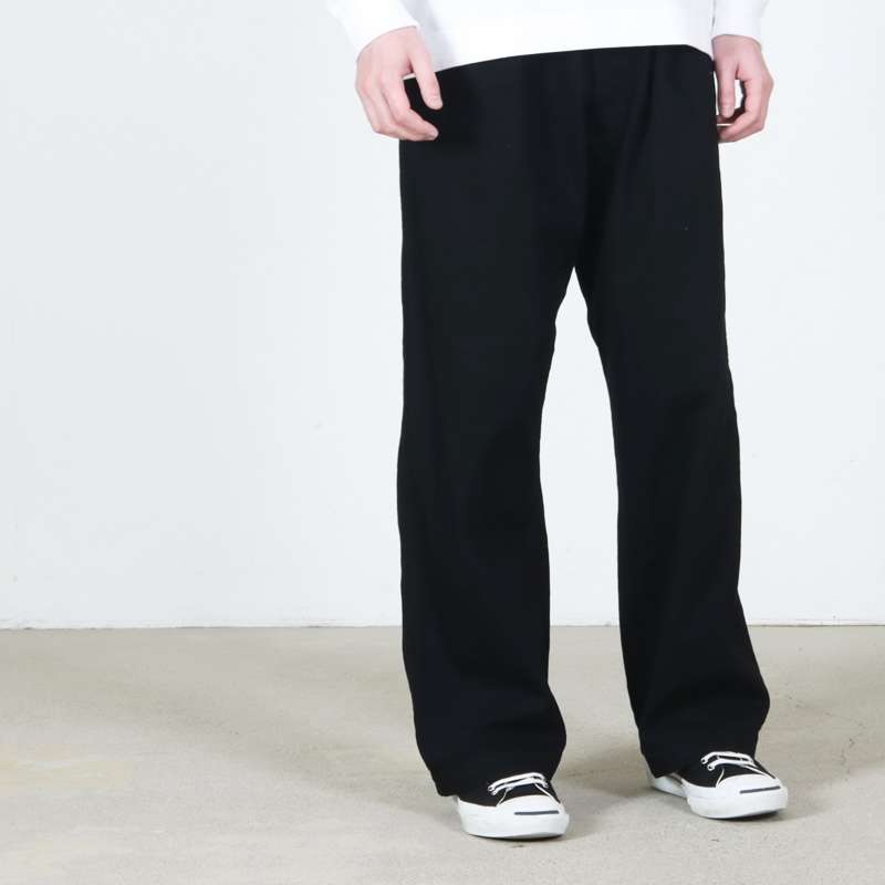 CIOTA(������) Denim Gurkha Pants Black��One Wash��