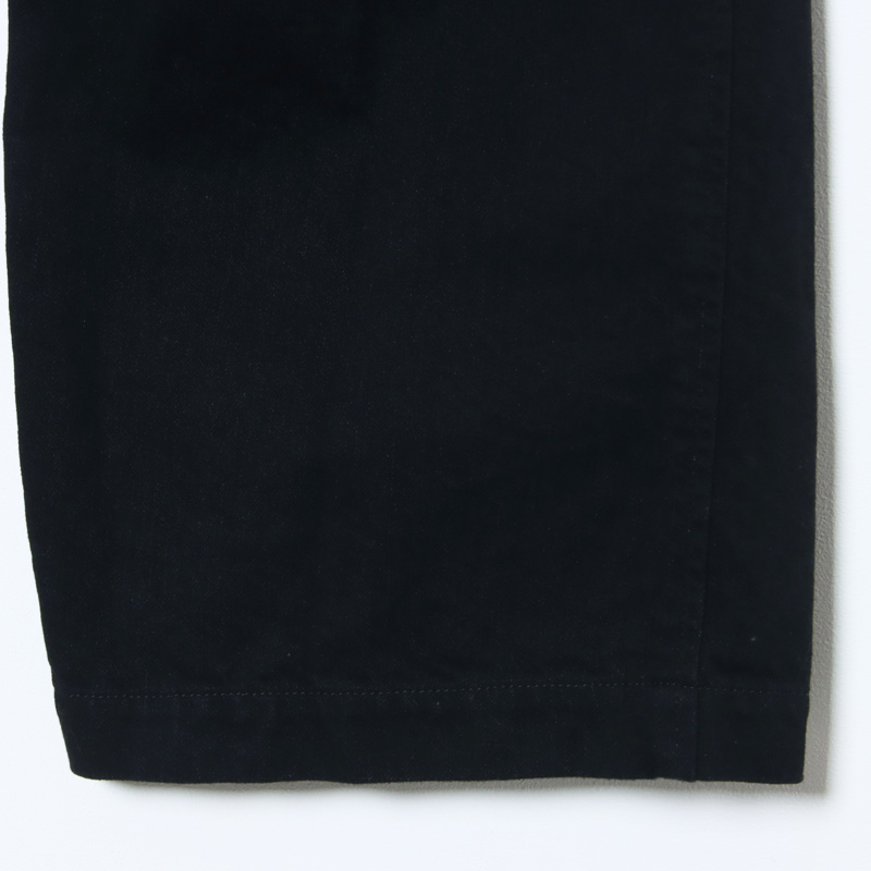 CIOTA(������) Denim Gurkha Pants Black��One Wash��
